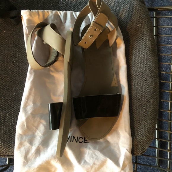 Vince grey and black sandals (7.5-8) - Picture 4 of 8